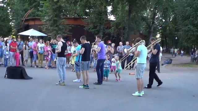 3-5 Велопоездка по парку Культуры имени Горького 12.07.2014  - Глобальная Волна