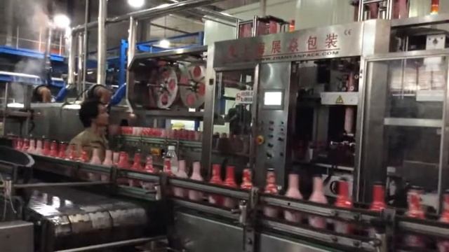 Высокоскоростная слив этикеровочная линия смотреть онлайн