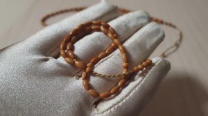 Мусульманские четки из оливкового дерева 01/33