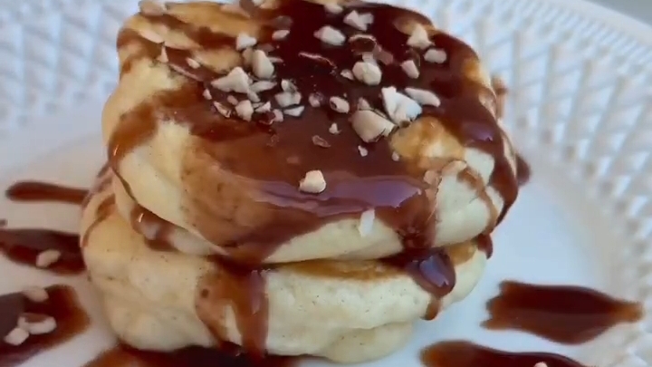 Японские ПАНКЕЙКИ...🫓☕😋    Рецепт в описании ✍️