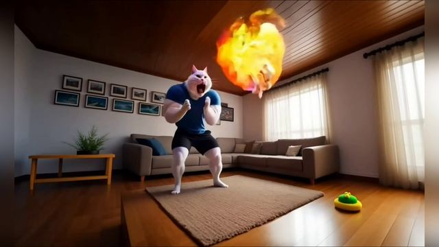 Мультики про котят. Мультики сделанные нейросетями.