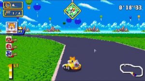 sonic drift 16 bit remake