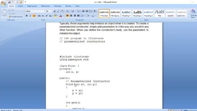 C++ Lec1 CONSTRUCTOR AND TYPES OF CONSTRUCTOR