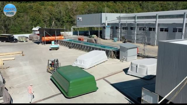 Производство композитных бассейнов FRANMER