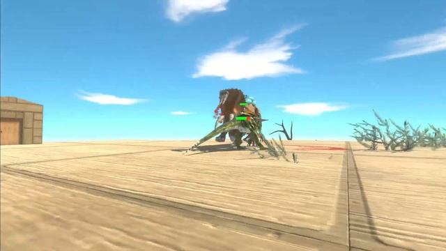 Zuniceratops VS Luanchuanraptor #dinosaur #animalrevoltbattlesimulator #arbs смотреть онлайн