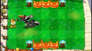 PvZ Hybrid Challenge - Double Plants Optional Vs x3 Football Dark Zombie, Who will win?