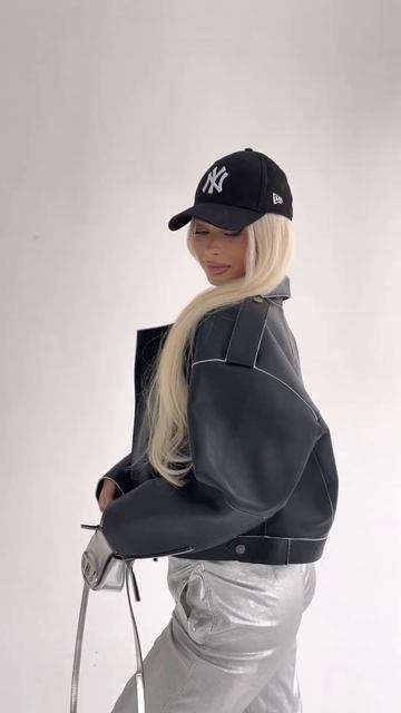 Кожаная косуха из натуральной кожи от Paffos.ru смотреть онлайн