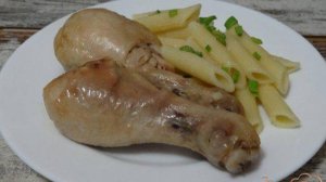 Куриные голени в лимонно-чесночном маринаде