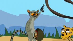 Лемур и гепард