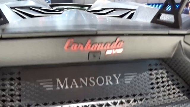 Mansory VIP visit at Geneva 2019 with SUPERCARBLONDIE смотреть онлайн