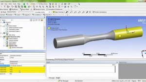 Breaking of Torsional Specimen - Explicit Dynamics - ANSYS Tutorial