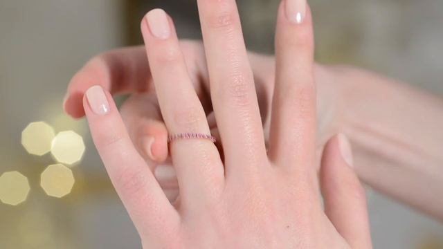 Кольцо дорожка с лиловыми сапфирами смотреть онлайн