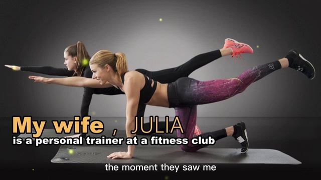 My wife, is a personal trainer at a fitness club. смотреть онлайн