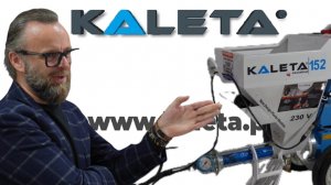 Kaleta, европейский производитель штукатурных и шпаклёвочных станций. Презентация станции Kaleta 152