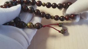 Мусульманские четки из яшмы 04/33