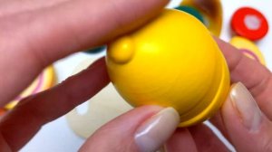 Развивашки для малышей - нарезка деревянных фруктов и овощей ASMR