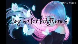 Nightcore~♡ Blood//Water (acoustic)