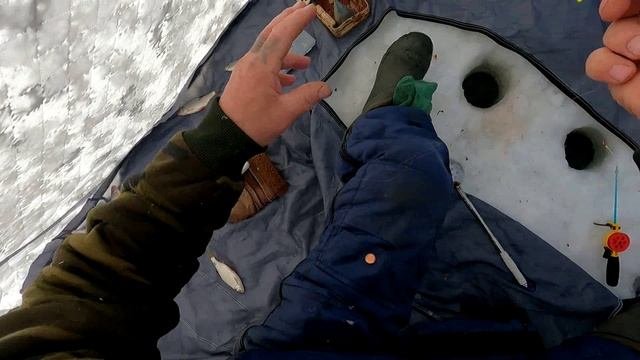 Трудовая рыбалка.