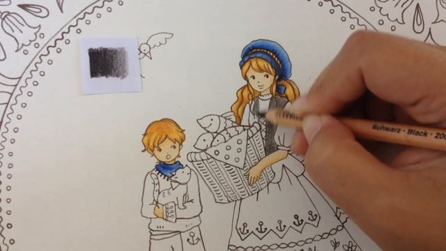 Uisce Island part 1/5 : Romantic country 3rd tale coloring tutorial смотреть онлайн