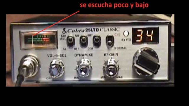Radio CB explicacion general del TRC 479