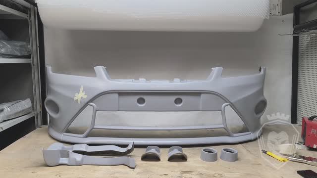 Передний бампер Rieger Ford focus 2 дорестайлинг смотреть онлайн