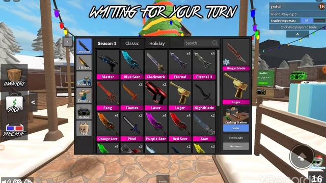 TRADING MM2 FOR ADOPT ME PETS OR ROBUX #roblox