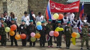 День Победы в с. Ругуджа Гунибского района РД (Выступление Главы МО)