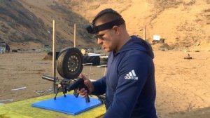 ПМТ пробивает колесо