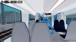 Roblox  Поездка на Поезде  +  Stepford Central - Beton  Несколько остановок На Перегонах