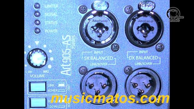 présentation ART 905AS RCF by MUSIQUE MATOS смотреть онлайн