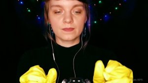 АСМР  Звуки резиновых перчаток/ ASMR Rubber gloves sounds for sleep, gaming and study (no talking)