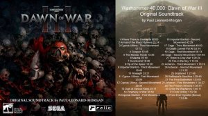 Warhammer 40,000: Dawn of War III Original Soundtrack