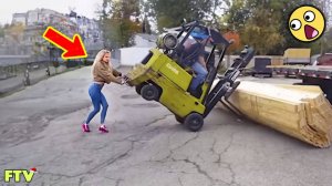 ПОЛНЫЕ ИДИОТЫ НА РАБОТЕ Засняты на камеру, Мгновенное сожаление Терпит неудачу, Сборник 2025