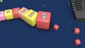 Reached 134 Million this time - Cubes 2048.io