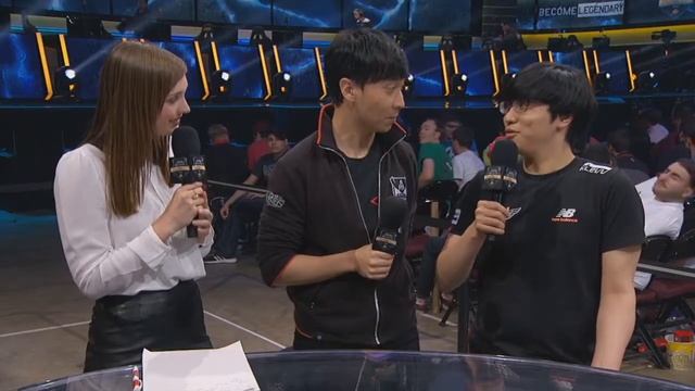 Interview with winner of EDG vs SKT - League of Legends смотреть онлайн