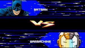 MUGEN:  Batman vs. Iron Man & War Machine