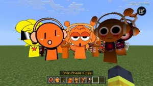 SPRUNKI Oren Новая фаза ОБНОВЛЕНИЕ Incredibox MOD в Minecraft PE | Incredibox Sprunki