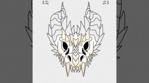 Skull speedpaint