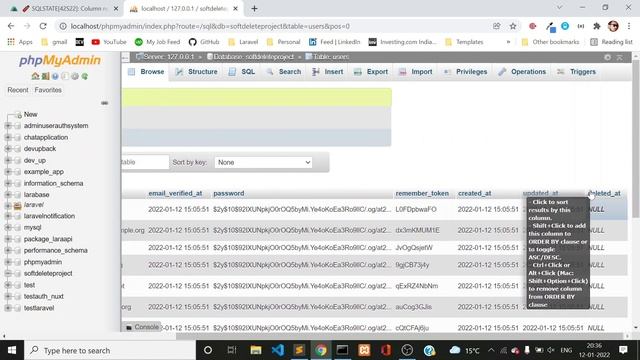 Soft Deletes In Laravel | How To Use Soft Deletes In Laravel | Laravel Advanced Concepts | HINDI