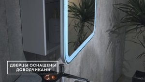 Зеркало-шкаф Silver Mirrors Фиджи Flip 60 с подсветкой