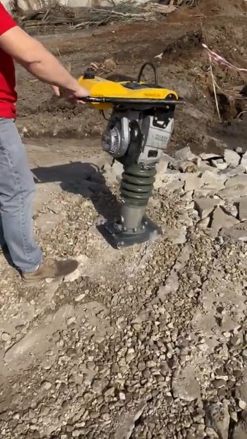 Вибротрамбовка в работе 💪😁