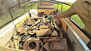 Полный прицеп находок! Это ловушка всё в огне... Коп металлолома больше некуда грузить.