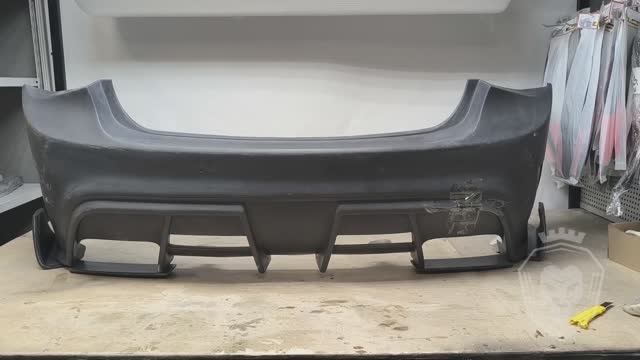 Задний бампер Chevrolet Cruze стиль My Ride смотреть онлайн