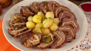 Традиции чешской кухни в кажом ломтике. КАРЛОВАРСКИЙ РУЛЕТ ИЗ ГОВЯДИНЫ