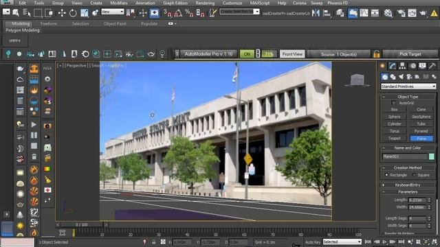 3DS Max Perspective Matching