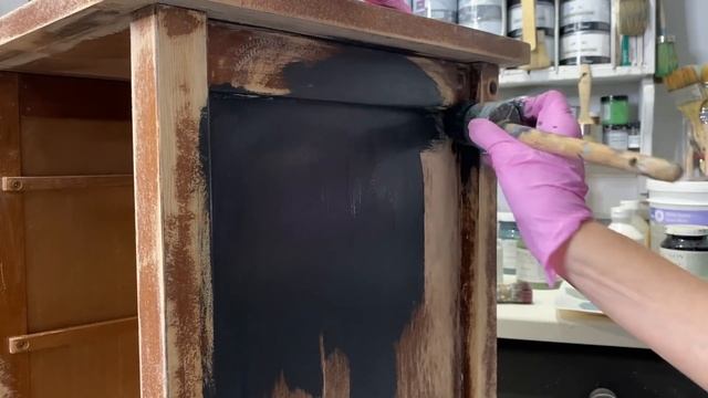 Easy Painting Stone Effect and Marble Effect | Thrift Store Makeover