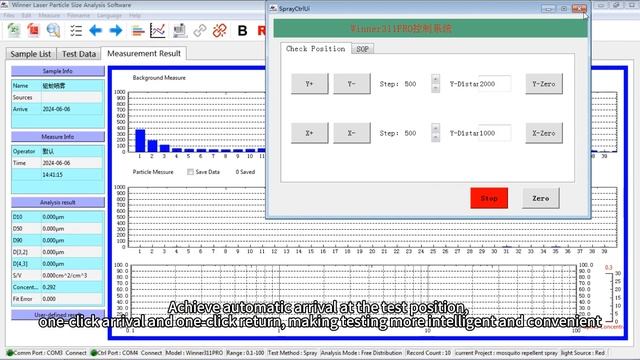 Winner311Pro Laser Particle Size Analyzer,test mosquito repellent spray
