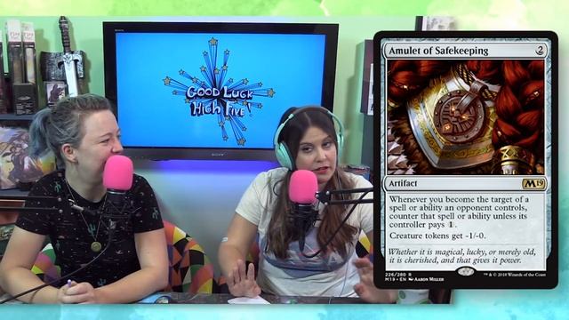 M19 EXCLUSIVE Preview Card, Grand Prix Vegas Tournament Report + More | Magic the Gathering смотреть онлайн