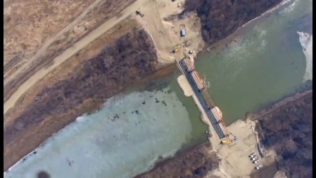 Начало строительства моста через Амур смотреть онлайн