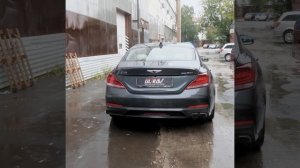 GENESIS G70 - управляемый выхлоп